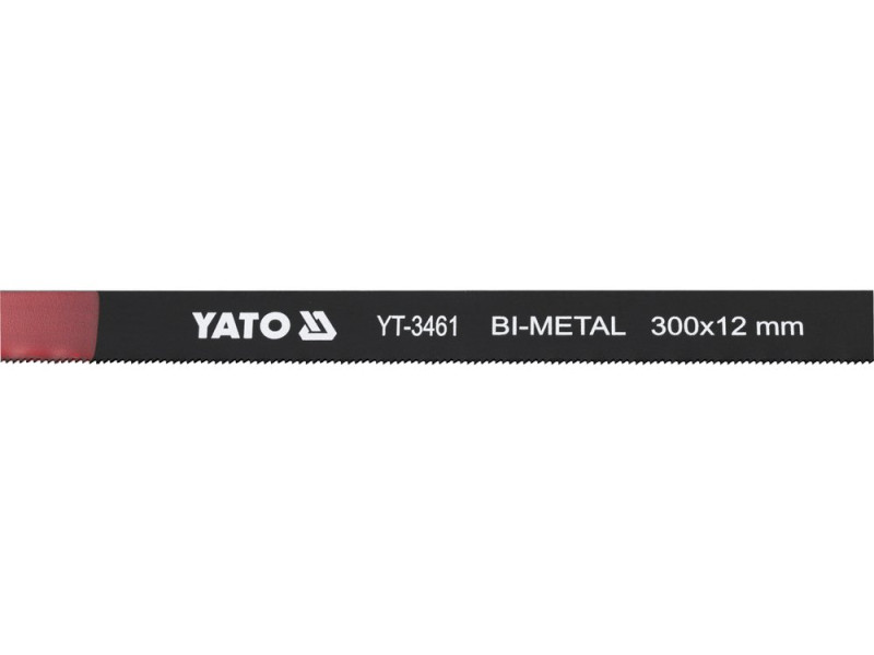 Полотно по металлу 300×12×0,65 мм биметалл YATO YT-3461, набор 2 шт