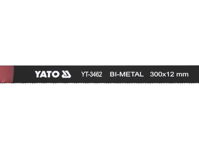 Полотно по металлу 300×12×0,65 мм биметалл-кобальт YATO YT-3462, набор 2 шт