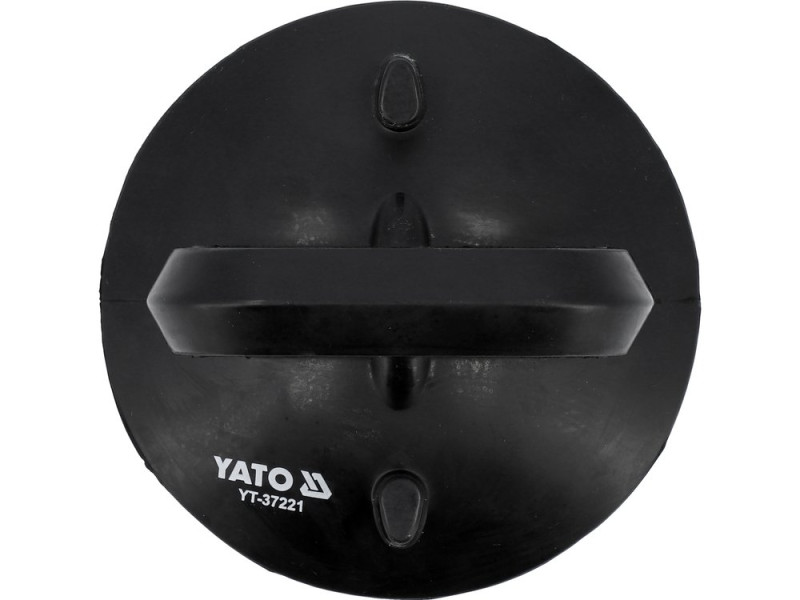 Присоска вакуумна одинарна YATO: чашка Ø= 125 мм, m= 5 кг, силіконова (YT-37221)