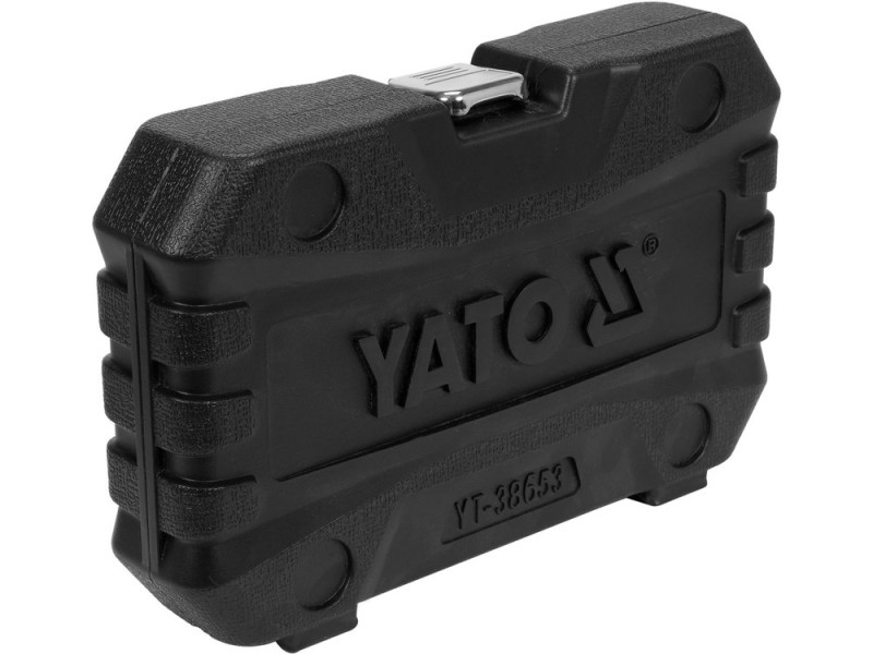 Набір головок прохідних SPLINE 3/8"+1/2" YATO YT-38653