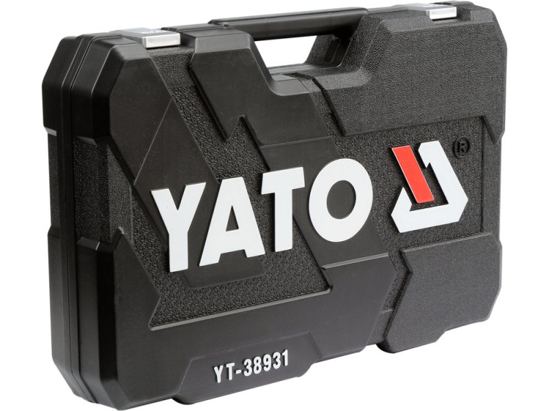 Набор инструментов с трещоткой 1/4"+3/8"+1/2" YATO YT-38931, 173 предмета