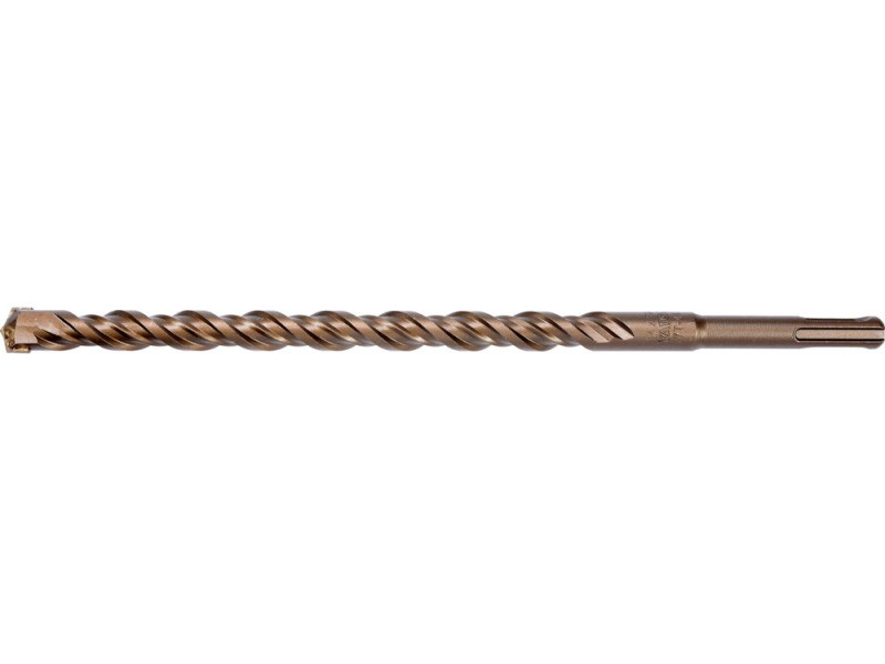 Бур по бетону SDS-Plus 12×600 мм YATO YT-4178, триточковий наконечник
