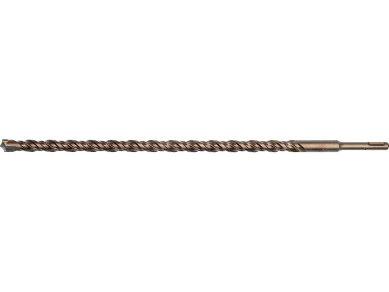 Бур по бетону SDS-Plus 18×460 мм YATO YT-4185, триточковий наконечник