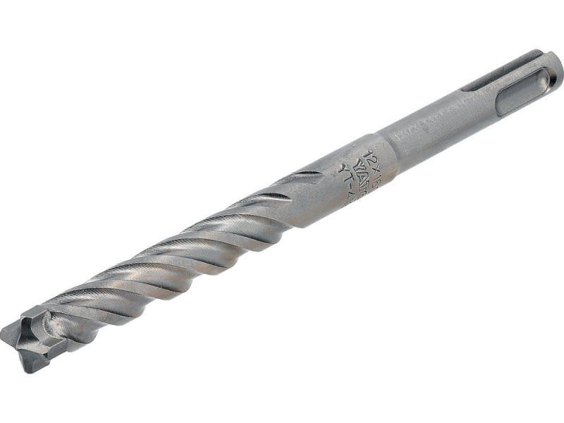 Бур по бетону SDS-Plus YATO YT-419772, 12×160 мм, 4 кромки
