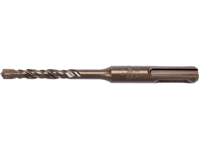 Бур по бетону SDS-Plus 6×110 мм YATO YT-4201, хрестовий наконечник X-TIP