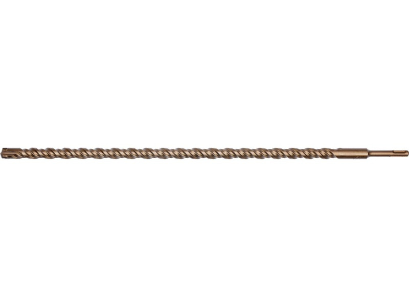Бур по бетону SDS-Plus 22×600 мм YATO YT-4228, хрестовий наконечник X-TIP