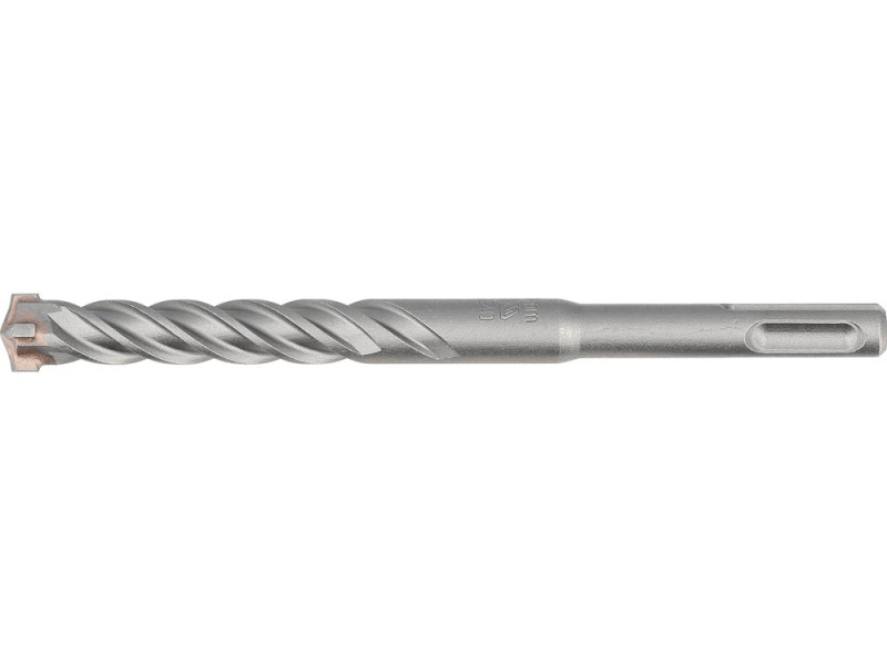 Бур по бетону SDS-Plus 14×160 мм YATO YT-42340, хрестовий наконечник