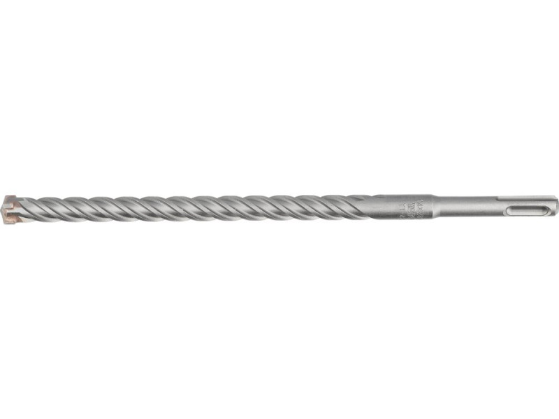 Бур по бетону крестовой SDS-Plus 14×260 мм YATO YT-42342, напайка YG9