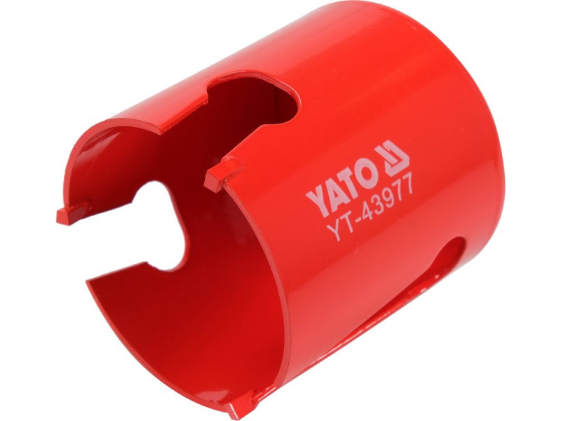 Коронка універсальна TCT 60 мм YATO YT-43977, 5/8" 18UNF, глибина 60 мм