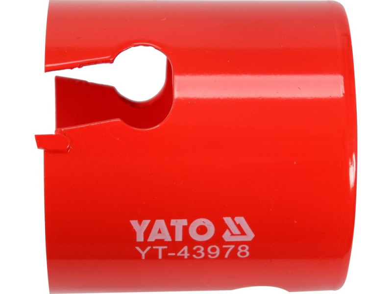 Коронка універсальна TCT 64 мм YATO YT-43978, 5/8" 18UNF, глибина 60 мм