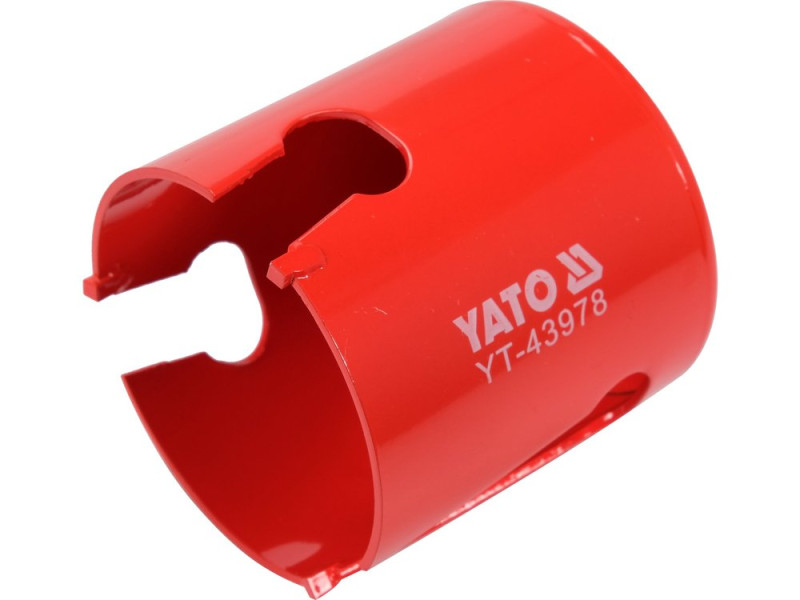 Коронка універсальна TCT 64 мм YATO YT-43978, 5/8" 18UNF, глибина 60 мм