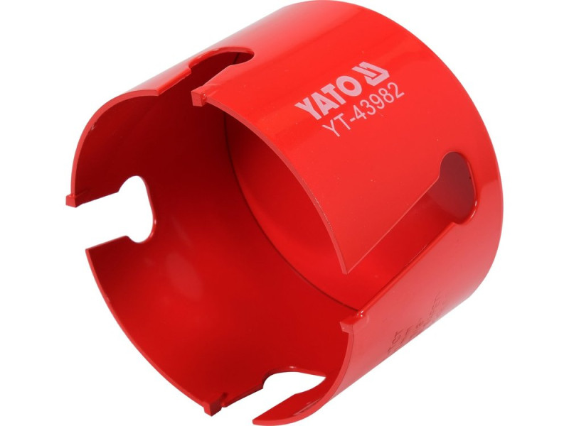 Коронка універсальна TCT 92 мм YATO YT-43982, 5/8" 18UNF, глибина 60 мм