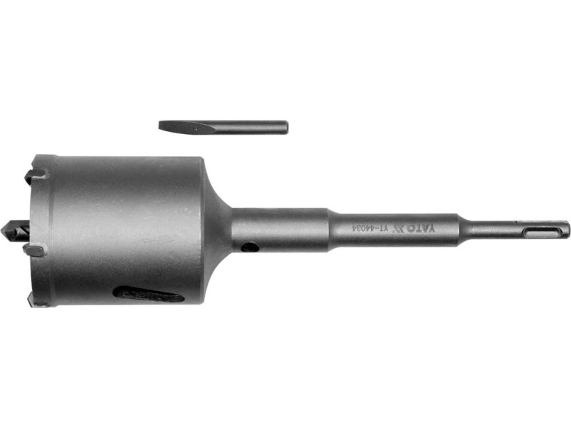 Коронка по бетону SDS-Plus 82 мм YATO YT-44034, длина 280 мм