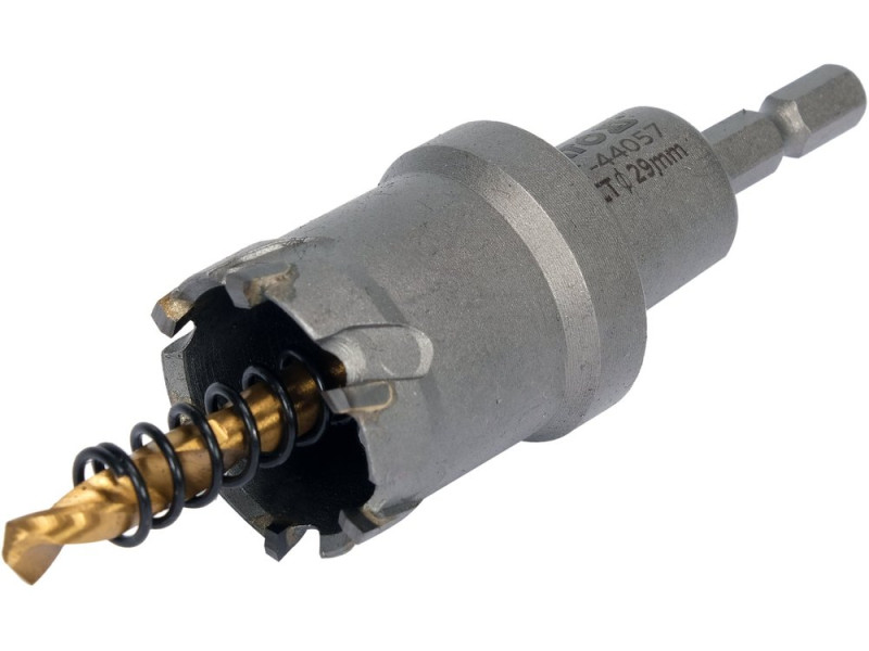 Коронка по металлу TCT 29 мм YATO YT-44057, глубина 25 мм, HEX 1/4"