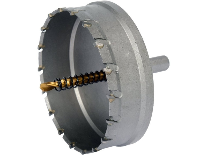 Коронка по металу TCT 102 мм YATO YT-44074, глибина 25 мм, HEX 3/8"