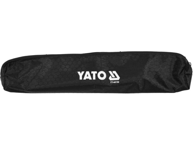 Шаблон для розмітки отворів Т-подібний YATO : 250 мм, з метричною і дюймовою шкалами + чохол (YT-44130)