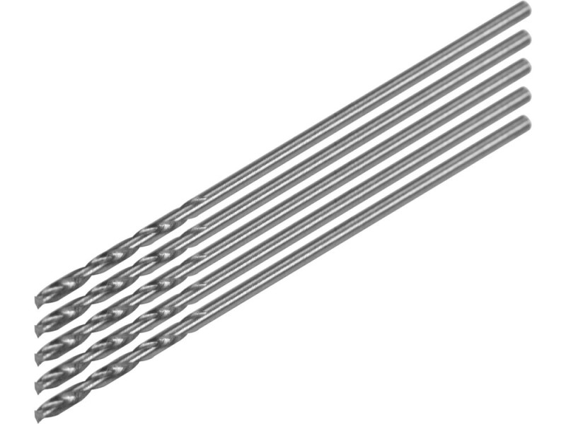Свердло по металу HSS 1,0 мм YATO YT-44202, DIN 338, упаковка 5 шт