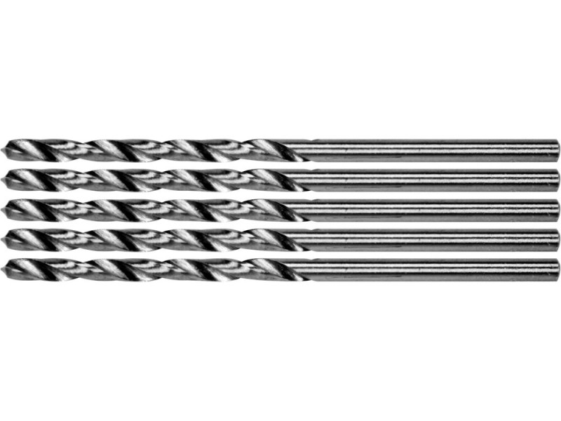 Свердло по металу HSS 2,4 мм YATO YT-44206, DIN 338, упаковка 5 шт