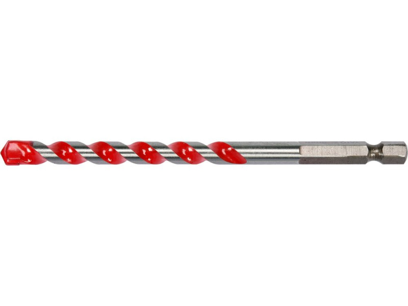 Свердло універсальне твердосплавне 8×100 мм HEX 1/4" YATO YT-44785