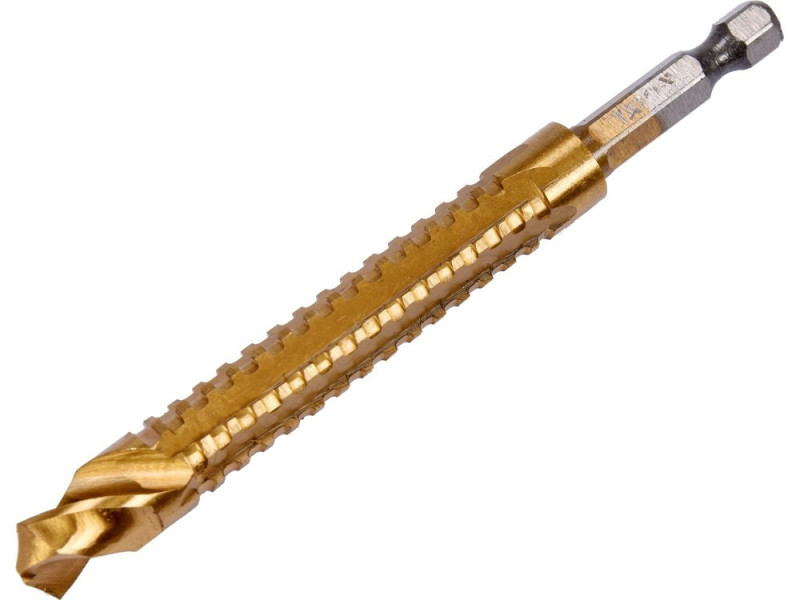 Свердло по металу HSS-TiN 11,0 мм YATO YT-44829, хвостовик HEX 1/4"