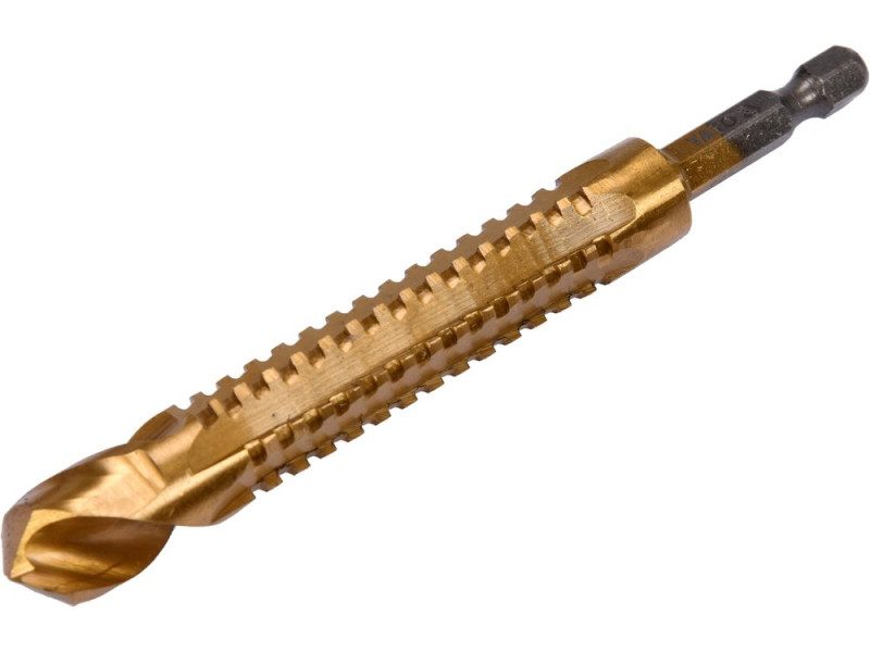 Свердло по металу HSS-TiN 13,0 мм YATO YT-44831, хвостовик HEX 1/4"