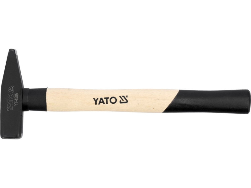Молоток слюсарний на дерев’яному руків’ї YATO YT-4505, 500 г, DIN 1041