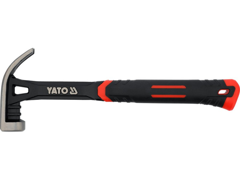 Молоток стальной монолитный YATO m=500 г, l=345 мм (YT-45740)