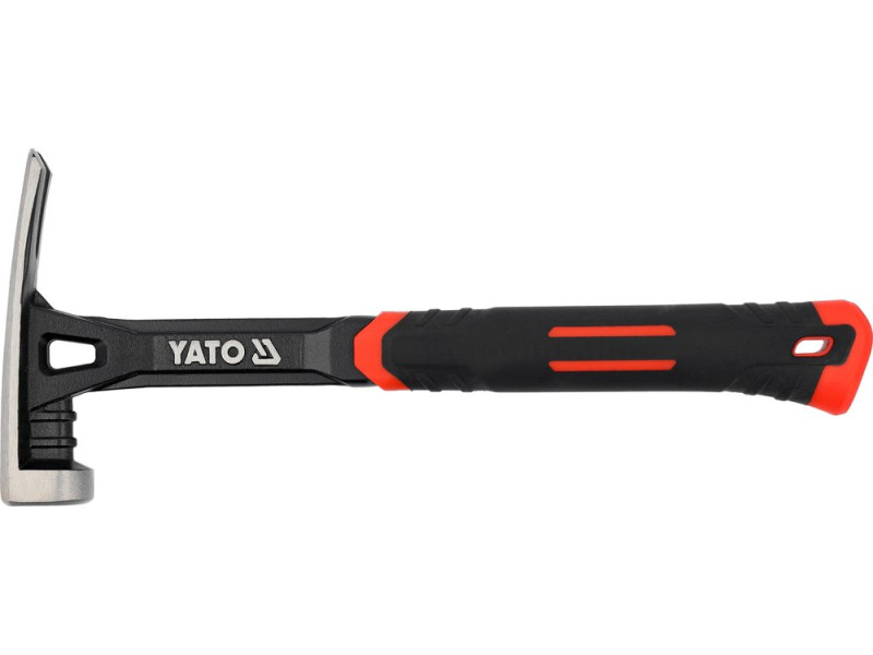 YT-45741 Молоток сталевий монолітний YATO з цвяходером, m= 500 г