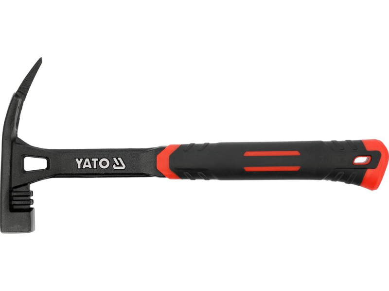 Молоток стальной монолитный YATO m=600 г, l=345 мм (YT-45744)