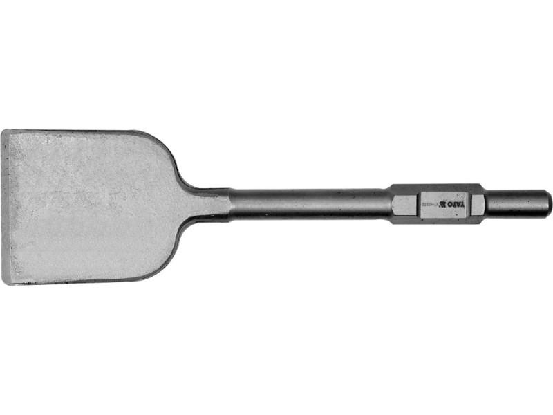 Лопатка HEX YATO YT-47372, 125 мм, для бетону та асфальту