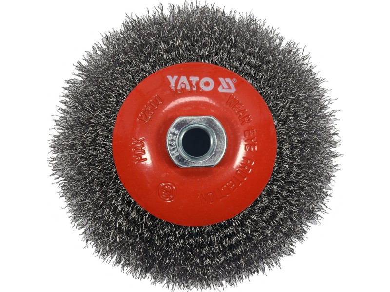 Щітка дискова нержавіюча YATO YT-47612, 125 мм, M14