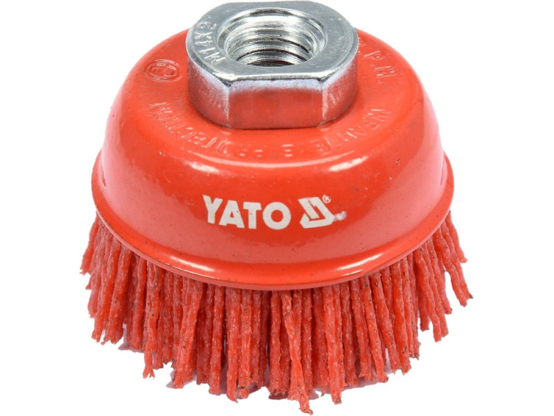 Щітка торцева нейлонова YATO YT-47785, M14, 65 мм