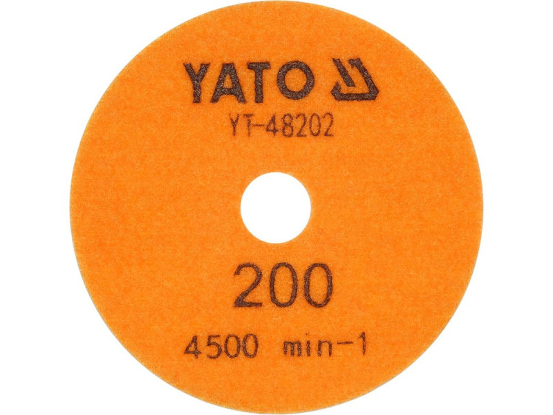 Круг алмазный полировальный 100 мм YATO YT-48202, зерно D200