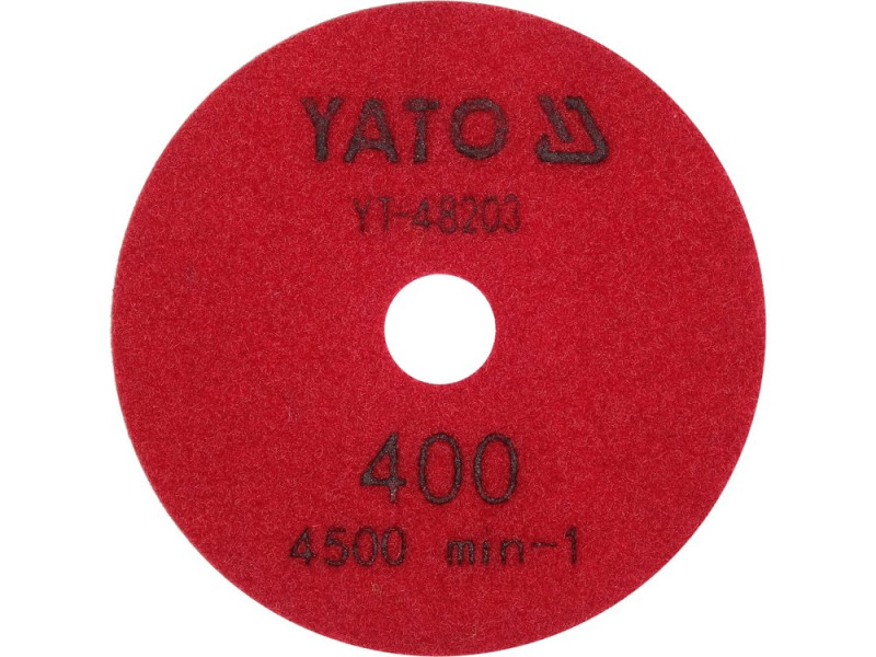 Круг алмазний полірувальний 100 мм YATO YT-48203, зерно D400