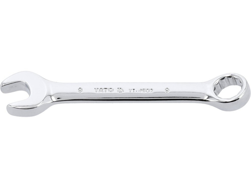 Ключ комбінований короткий 9 мм YATO YT-4902, 12 граней, 97 мм