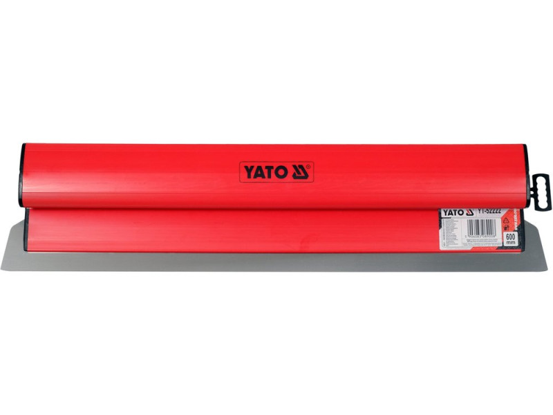 Шпатель для фінішного шпаклювання з ПВХ ручкою YATO, 600 мм, зі змінним лезом (YT-52222)