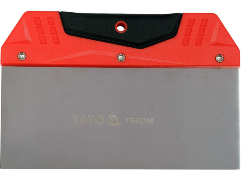 Шпатель для финишной шпаклевки YATO, 200 мм t=0.5 мм из нержавеющей стали (YT-52246)