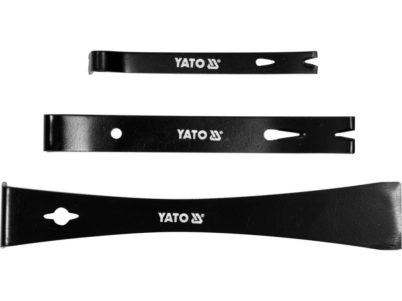 Ломы - скребки YATO 135x14 мм, 182x25 мм, 240x42 мм, 3 шт. (YT-52863)