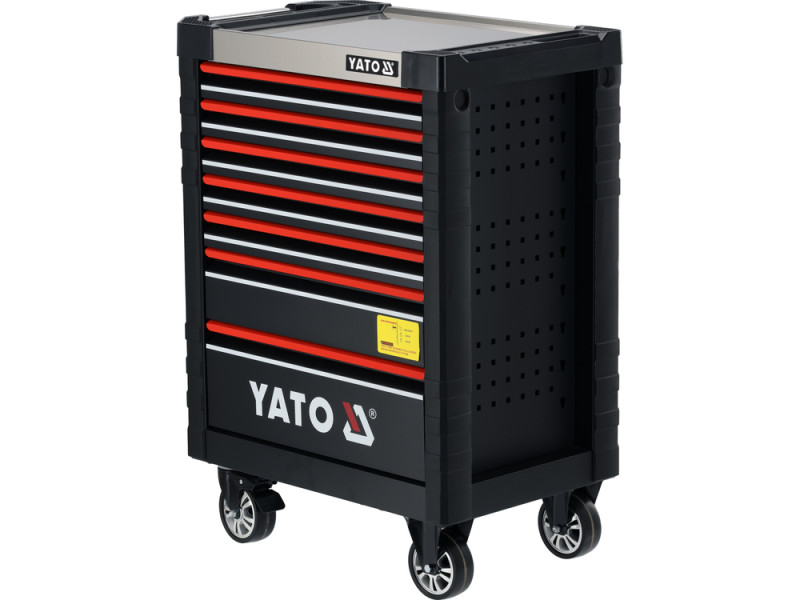 Шафа з інструментами YATO на колесах, 7 шуфляд, 775x 465x 985 мм, набір 190 елем. [1]