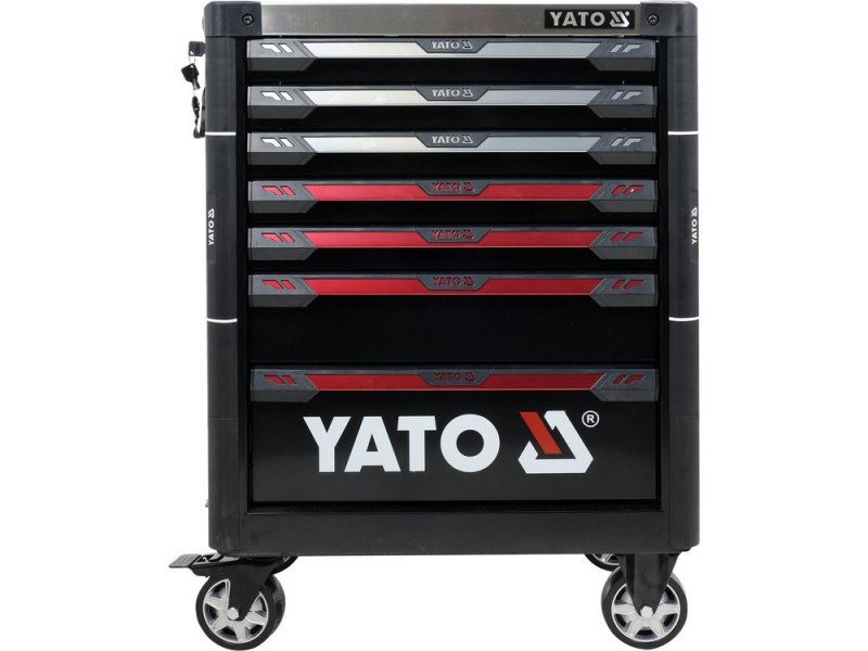Тумба інструментальна YATO YT-55308, 7 шухляд, 977×725×480 мм