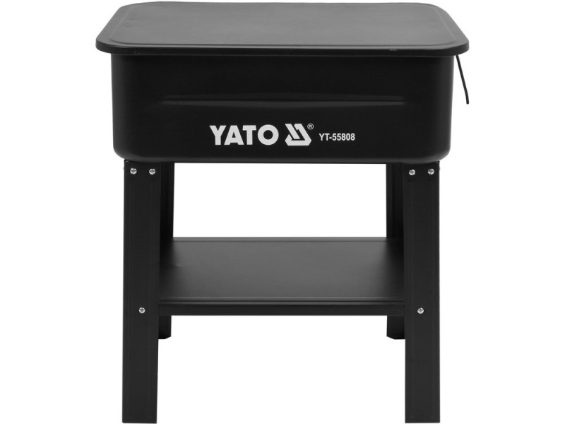 Мойка для мастерской сетевая YATO: 80 л, 10 л/мин, высота 88 см, ванна 72х 48х 26 см (YT-55808)