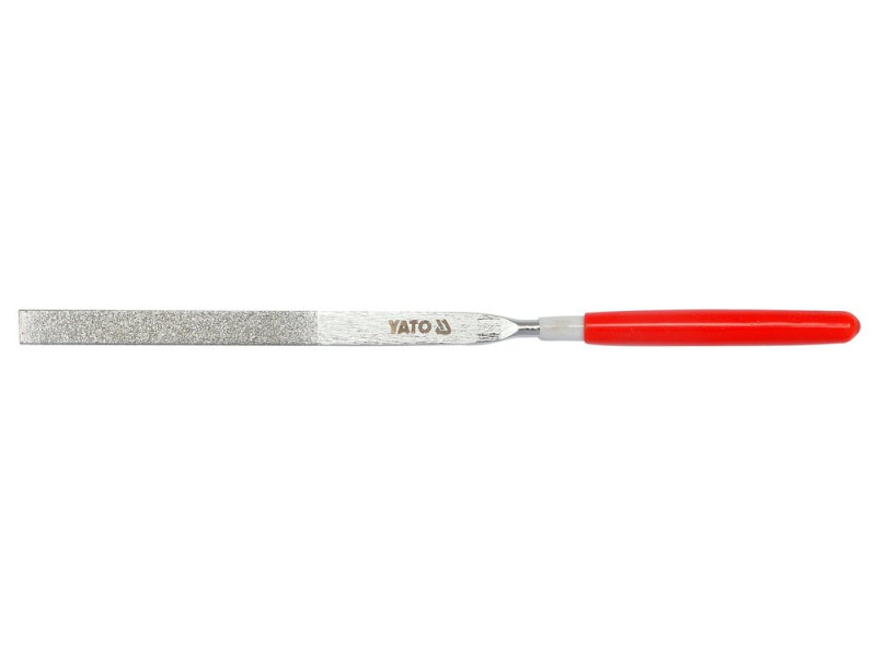 Надфіль алмазний плаский YATO YT-6140, 3×140 мм, G150