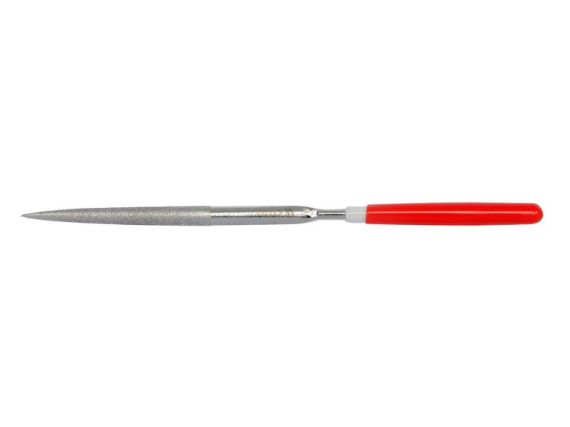 Надфіль алмазний напівкруглий YATO YT-6141, 3×140 мм, робоча частина 50 мм