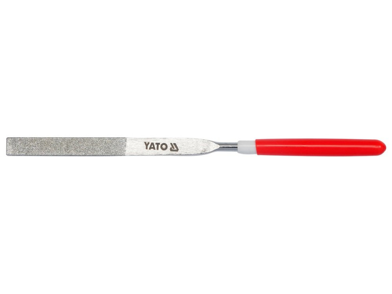 Надфиль алмазный плоский YATO YT-6147, 4×160 мм, G150