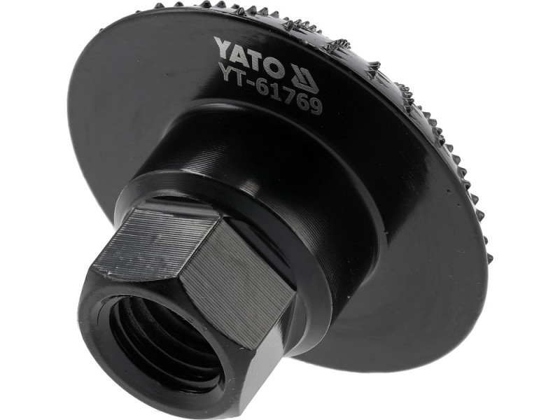 Рашпиль ротационный полукруглый 50 мм M14 YATO YT-61769