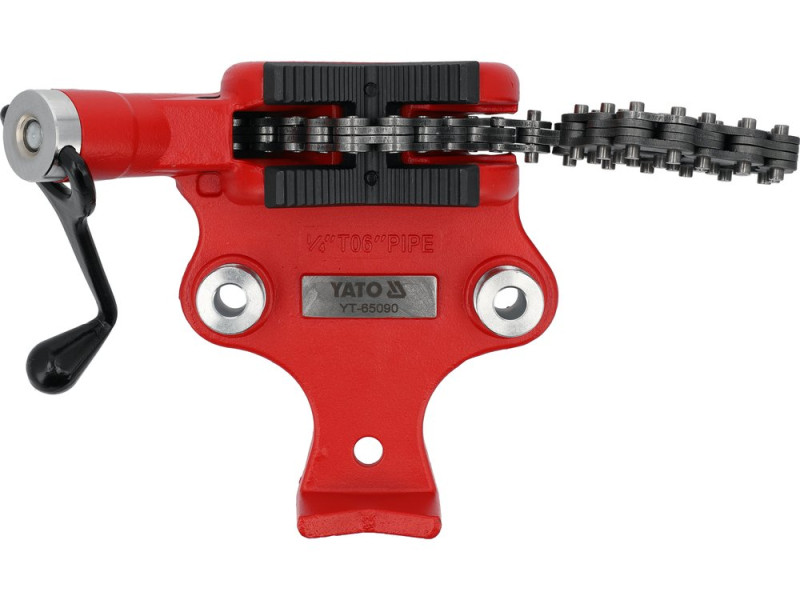 Лещата ланцюгові настільні YATO для деталей 1/4" - 6" з чавуну