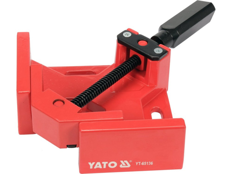 Лещата кутові 90° YATO 150х 150 мм, h= 55 мм, розвід губок 70 мм