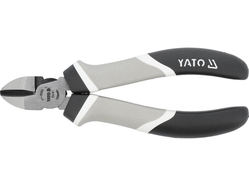 Кусачки діагональні зі збільшеною силою натиску YATO; l= 160 мм (YT-6583)