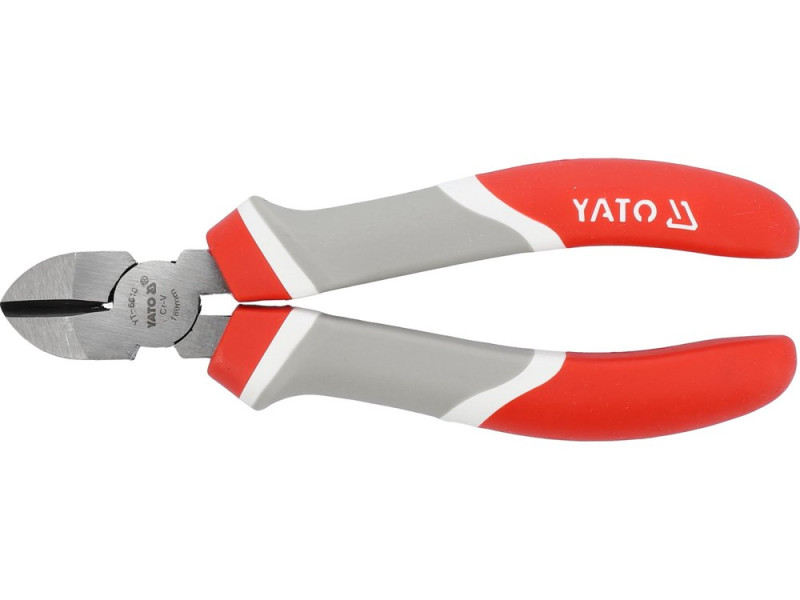 Кусачки діагональні універсальні YATO : L= 160 мм, CrV (YT-6610)