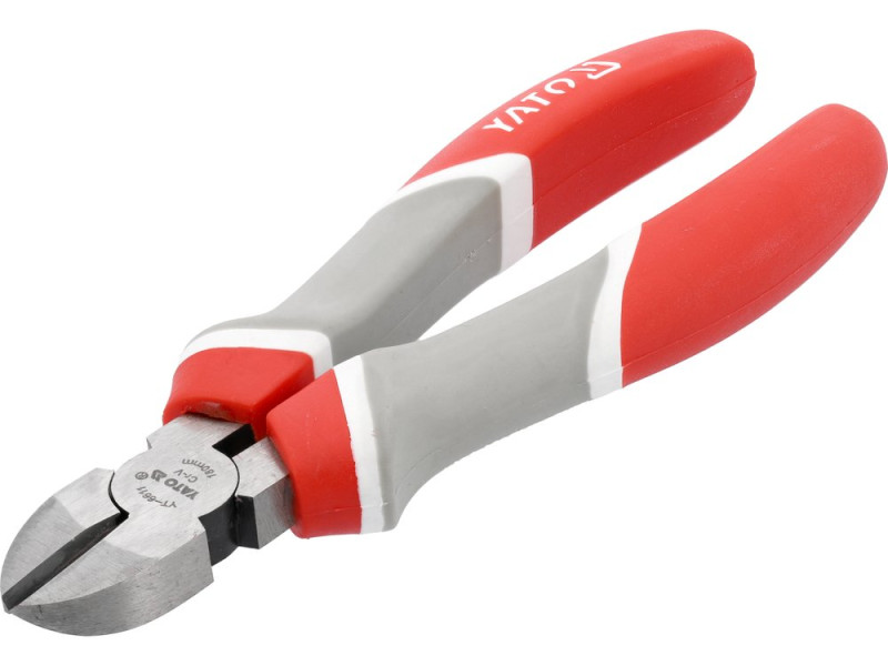 Кусачки боковые 180 мм YATO YT-6611, 50CrV, 55-62 HRC